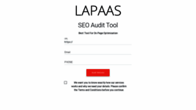 What Audit.lapaas.com website looked like in 2019 (4 years ago)