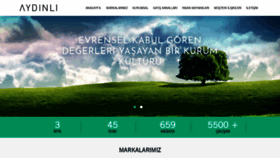 What Aydinli.com.tr website looked like in 2019 (4 years ago)