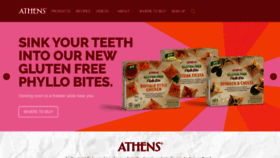 What Athens.com website looked like in 2019 (4 years ago)