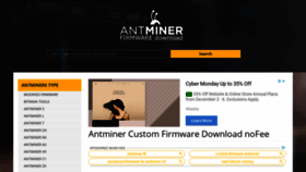 What Antminer-firmware.eu website looked like in 2019 (5 years ago)
