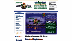 What Alaskagiftshow.com website looked like in 2019 (4 years ago)