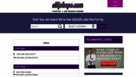 What Alljobspo.com website looked like in 2019 (4 years ago)