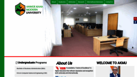 What Akmu.edu.bd website looked like in 2019 (4 years ago)