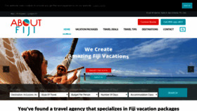 What Aboutfijitravel.com website looked like in 2019 (4 years ago)