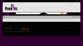 What Africanrubiz.org website looked like in 2019 (6 years ago)