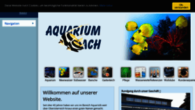 What Aquarium-bach.at website looked like in 2019 (4 years ago)