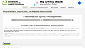 What Annu-constructeurs-maisons.fr website looked like in 2019 (4 years ago)