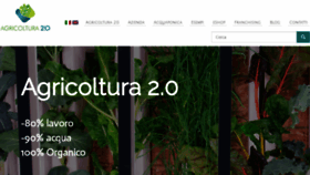 What Agricoltura2punto0.it website looked like in 2019 (4 years ago)