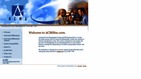 What Acmsinc.com website looked like in 2019 (4 years ago)