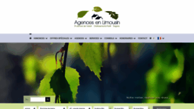 What Agencesenlimousin.com website looked like in 2019 (4 years ago)