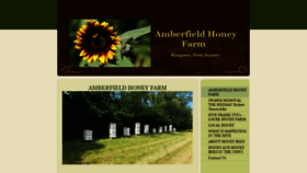 What Amberfieldhoneyfarm.com website looked like in 2019 (4 years ago)