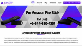 What Amazon-fire-stick.com website looked like in 2019 (4 years ago)
