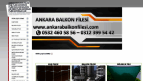 What Ankarabalkonfilesi.com website looked like in 2019 (4 years ago)