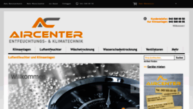 What Aircenter.ch website looked like in 2019 (4 years ago)