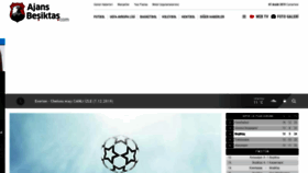 What Ajansbesiktas.com website looked like in 2019 (4 years ago)