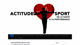 What Actitudesport.com website looked like in 2019 (4 years ago)