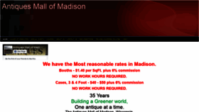 What Antiquesmadison.com website looked like in 2019 (4 years ago)