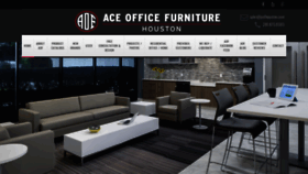 What Aceofficefurniturehouston.com website looked like in 2019 (4 years ago)