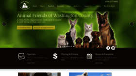 What Animalfriendstexas.org website looked like in 2019 (4 years ago)