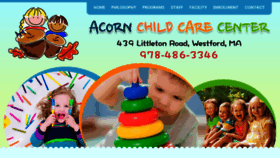 What Acornchildcenter.com website looked like in 2019 (4 years ago)