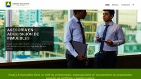 What Amaya-asoc.com website looked like in 2019 (6 years ago)