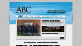 What Abcamputee.com website looked like in 2019 (4 years ago)