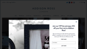 What Addisonrossusa.com website looked like in 2019 (4 years ago)