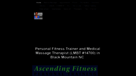 What Ascendingfitness.com website looked like in 2019 (4 years ago)