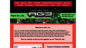 What Ag3inc.com website looked like in 2019 (4 years ago)