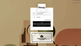 What Assetportal.aesop.com website looked like in 2019 (4 years ago)