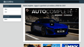 What Autointro.net website looked like in 2019 (4 years ago)