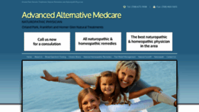 What Advancedalternativemedcare.com website looked like in 2019 (4 years ago)