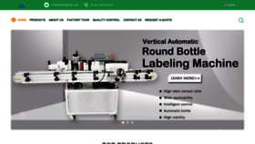 What Autobottlefillingmachine.com website looked like in 2019 (4 years ago)