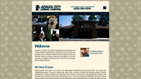 What Azaleacityanimalhospital.com website looked like in 2019 (4 years ago)
