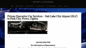 What Affinity.limo website looked like in 2019 (4 years ago)