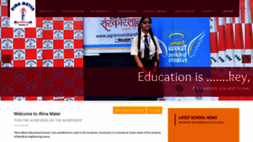 What Almamaterschool.ac.in website looked like in 2019 (4 years ago)