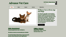 What Advancevetcareconwaysc.com website looked like in 2019 (4 years ago)
