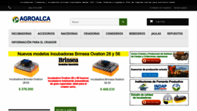 What Agroalca.com website looked like in 2019 (4 years ago)