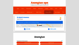 What Anonytunapk.com website looked like in 2019 (4 years ago)