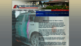 What Acmecarwashsalinas.com website looked like in 2019 (4 years ago)