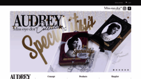 What Audrey-collection.com website looked like in 2019 (4 years ago)