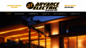 What Advanceelectric1952.com website looked like in 2019 (4 years ago)