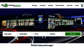 What Autohaus-kossert.de website looked like in 2019 (4 years ago)