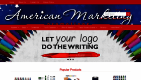 What Americanmarketingpromotions.com website looked like in 2019 (4 years ago)