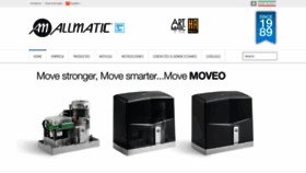What Allmatic.es website looked like in 2019 (4 years ago)