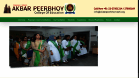 What Akbarpeerbhoyvashi.org website looked like in 2019 (4 years ago)
