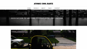 What Atomiccoolkartz.com website looked like in 2019 (4 years ago)