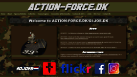 What Action-force.dk website looked like in 2019 (4 years ago)