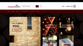 What Addisonwines.com website looked like in 2019 (4 years ago)