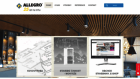 What Allegro.cz website looked like in 2019 (4 years ago)